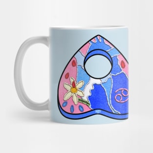 Astrology Set Zodiac Sign Ouija Planchette Piece - Cancer Mug